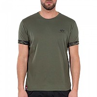 [해외]알파 인더스트리 Roll-Up 티셔츠 138400955 Brushstroke Green