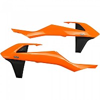 [해외]UFO KTM EXC 250 16-18 라디에이터 덮개 9138654362 Black / Orange