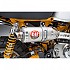 [해외]YOSHIMURA USA Race Series RS-3 Z 125 MA Monkey 18-21 비인증 스테인리스 스틸&티타늄 풀 라인 시스템 9138690956 Silver