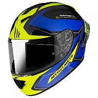 [해외]MT 헬멧s FF104PRO Rapide 프로 Master A7 풀페이스 헬멧 9138508799 Gloss Blue