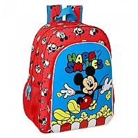 [해외]SAFTA 해피 스마일 Mickey Mouse 42 cm 배낭 15138664439 Multicolor
