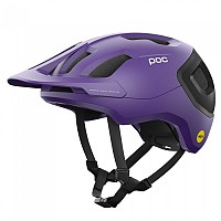 [해외]POC Axion Race MIPS MTB 헬멧 1138330268 Sapphire Purple / Uranium Black Metallic / Matt