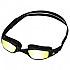 [해외]아쿠아스피어 수영 고글 Ninja.A 6138704332 Black / Black / Yellow Titanium Mirrored