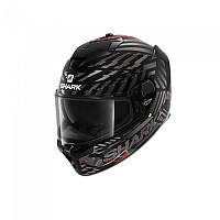 [해외]샤크 스파르탄 GT Full Face Helmet 9138384247 Black / Red / Anthracite