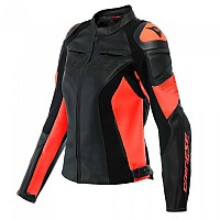 [해외]다이네즈 Racing 4 가죽 재킷 9138349352 Black / Fluo Red