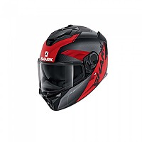 [해외]샤크 스파르탄 GT Full Face Helmet 9138384241 Black / Anthracite / Red
