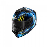 [해외]샤크 스파르탄 GT Full Face Helmet 9138384244 Black / Chrome /Blue