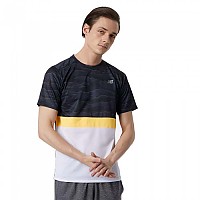[해외]뉴발란스 Striped Accelerate 반팔 티셔츠 6138576053 Black / Orange