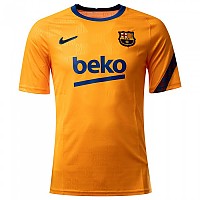 [해외]나이키 성냥 FC Barcelona Dri Fit Pre 22/23 짧은 소매 티셔츠 3138569278 Vivid Orange / Vivid Orange / Black