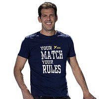 [해외]드롭샷 Match Rules 반팔 티셔츠 12138405608 Blue