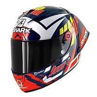 [해외]샤크 Race R Pro Carbon GP Full Face Helmet 9138384200 Blue / Silver / White