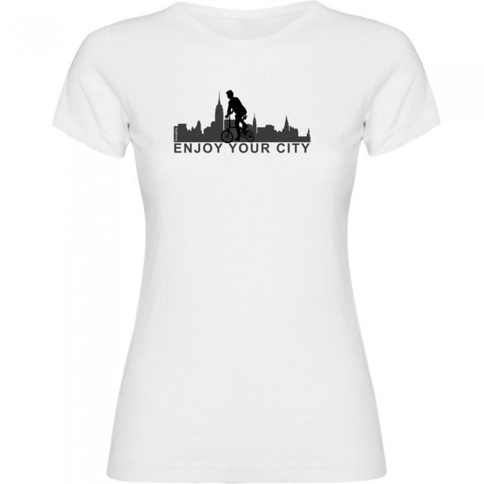 [해외]KRUSKIS Enjoy Your City 반팔 티셔츠 1138062098 White