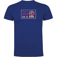 [해외]KRUSKIS Sexier On A Bike 반팔 티셔츠 1138061958 Royal Blue