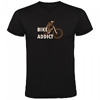 [해외]KRUSKIS Bike Addict 반팔 티셔츠 1138062046 Black