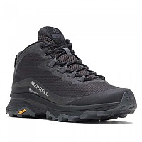 [해외]머렐 Moab Speed Mid Goretex Hiking Shoes 4138776097 Black / Asphalt