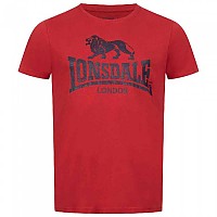 [해외]LONSDALE Silverhill 반팔 티셔츠 138795234 Dark Red / Navy