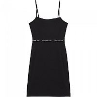 [해외]캘빈클라인 JEANS 드레스 로고 Tape Strappy 138803400 Ck Black