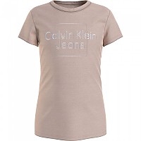 [해외]캘빈클라인 JEANS 티셔츠 Metallic Box Slim 15138805206 Pale Rose