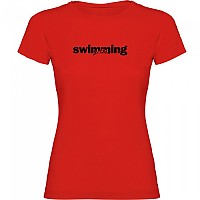 [해외]KRUSKIS Word Swimming 반팔 티셔츠 6138256107 Red