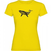 [해외]KRUSKIS Whale Tribal 반팔 티셔츠 10138100808 Yellow