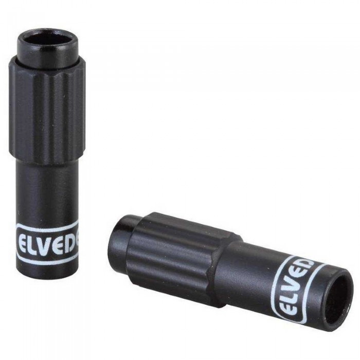 [해외]ELVEDES 인라인 조절기 범용 알루미늄 Ø4.9 mm 2 단위 1138847526 Black