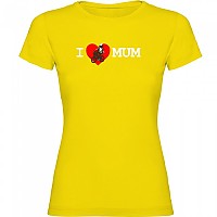 [해외]KRUSKIS 반팔 티셔츠 I Love Mum 1138062372 Yellow