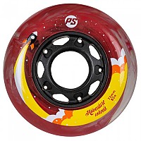 [해외]파워슬라이드 스케이트 바퀴 Adventure 72 4 단위 14138888116 Black/Red