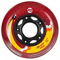 [해외]파워슬라이드 스케이트 바퀴 Adventure 76 4 단위 14138888117 Black/Red