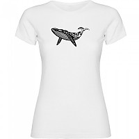 [해외]KRUSKIS Whale Tribal 반팔 티셔츠 14138100804 White