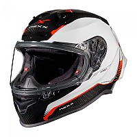 [해외]넥스 X.R3R Carbon 풀페이스 헬멧 9138381621 White / Red