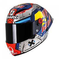 [해외]샤크 Race R Pro Carbon GP Full Face Helmet 9138384199 Blue / Chrome / Orange
