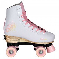 [해외]PLAYLIFE 롤러 스케이트 Classic Adjustable 14138922330 White / Pink