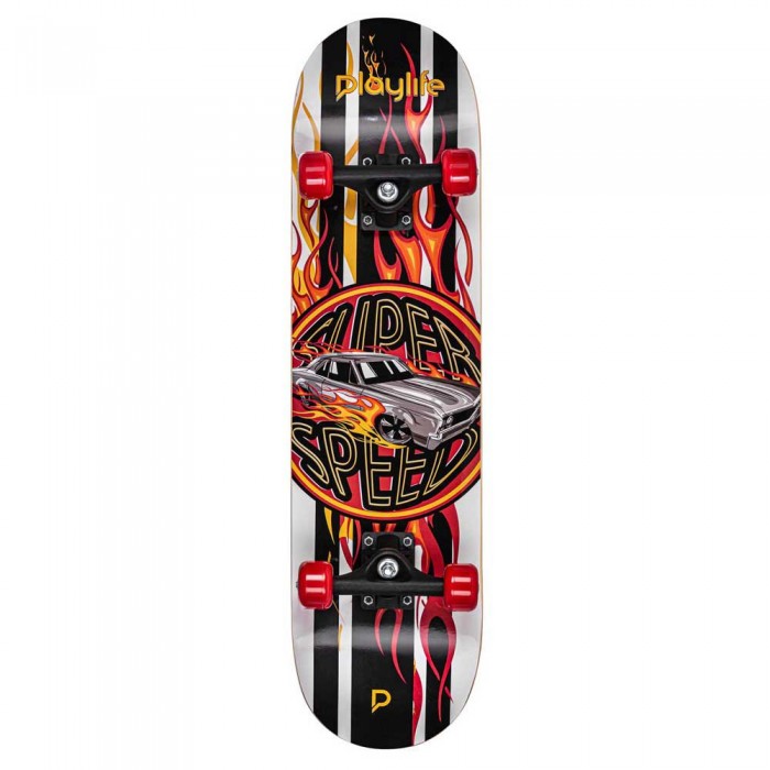 [해외]PLAYLIFE 스케이트보드 Super Charger 8.0´´ 14138922346 Red / Black / White