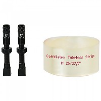 [해외]EFFETTO MARIPOSA 조각 Caffelatex Tubeless Plus 35-40 mm 2 단위 ~와 함께 판막 1138578338 White / White