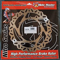 [해외]MOTO-MASTER 브레이크 디스크 Nitro Contoured Honda 110356 9138887788 Silver