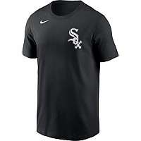 [해외]나이키 MLB Chicago White Sox Wordmark 반팔 티셔츠 138563125 Black