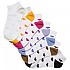 [해외]URBAN CLASSICS Recycled Yarn Heart Sneaker 짧은 양말 7 켤레 138914941 Multicolor