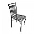 [해외]CHILLVERT 쌓을 수 있는 강철 의자 Tivoli 40.5x50.5x89 cm 6138849721 Black