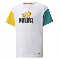[해외]푸마 SELECT 반팔 티셔츠 X Garfield Colorblock 15138503286 Puma White