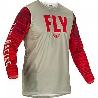 [해외]FLY RACING 티셔츠 Kinetic Wave 1138501258 Grey / Red