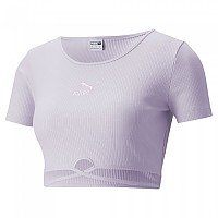 [해외]푸마 SELECT Classics Ribbed 반팔 티셔츠 14138502973 Lavender Fog