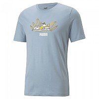 [해외]푸마 Sneaker Graphic 티셔츠 7139004021 Blue Wash