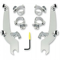 [해외]MEMPHIS 샤드ES 피팅 키트 Trigger-Lock Sportshield Yamaha MEK1992 9139085971 Polished