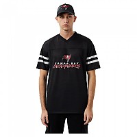 [해외]뉴에라 Tampa Bay Buccaneers NFL Script Mesh 반팔 티셔츠 139039877 Black / Scarlet