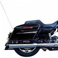[해외]S&S CYCLE 슬립온 머플러 MK45Cl-22Fl Harley Davidson FLHR 1750 ABS 로드 King 107 22 Ref:550-1011 9139170775 Chrome