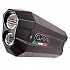 [해외]GPR EXHAUST SYSTEMS Sonic Poppy BMW R 1200 GS/Adventure 17-18 Ref:BM.104.SOPO 인증된 스테인리스 스틸 슬립온 머플러 9139186999 Silver / Matt Black