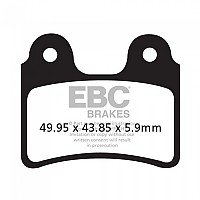 [해외]EBC 브레이크 패드 FA-TT Series Carbon Offroad FA303TT 9138827363 Black
