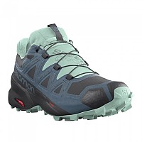 [해외]살로몬 Speedcross 5 Goretex Trail Running Shoes 4138945476 Black / Mallard Blue / Yucca