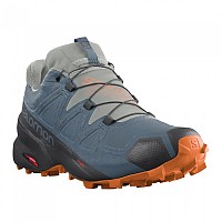 [해외]살로몬 Speedcross 5 Goretex Trail Running Shoes 4138945477 Mallard Blue / Wrought Iron / Vibrant Orange