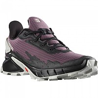[해외]살로몬 Alphacross 4 Trail Running Shoes 4138945399 Moonscape / Black / Lunar Rock